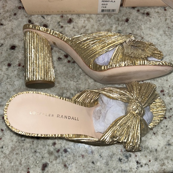 Gold Penny Knot Mules
LOEFFLER RANDALL - Picture 8 of 11